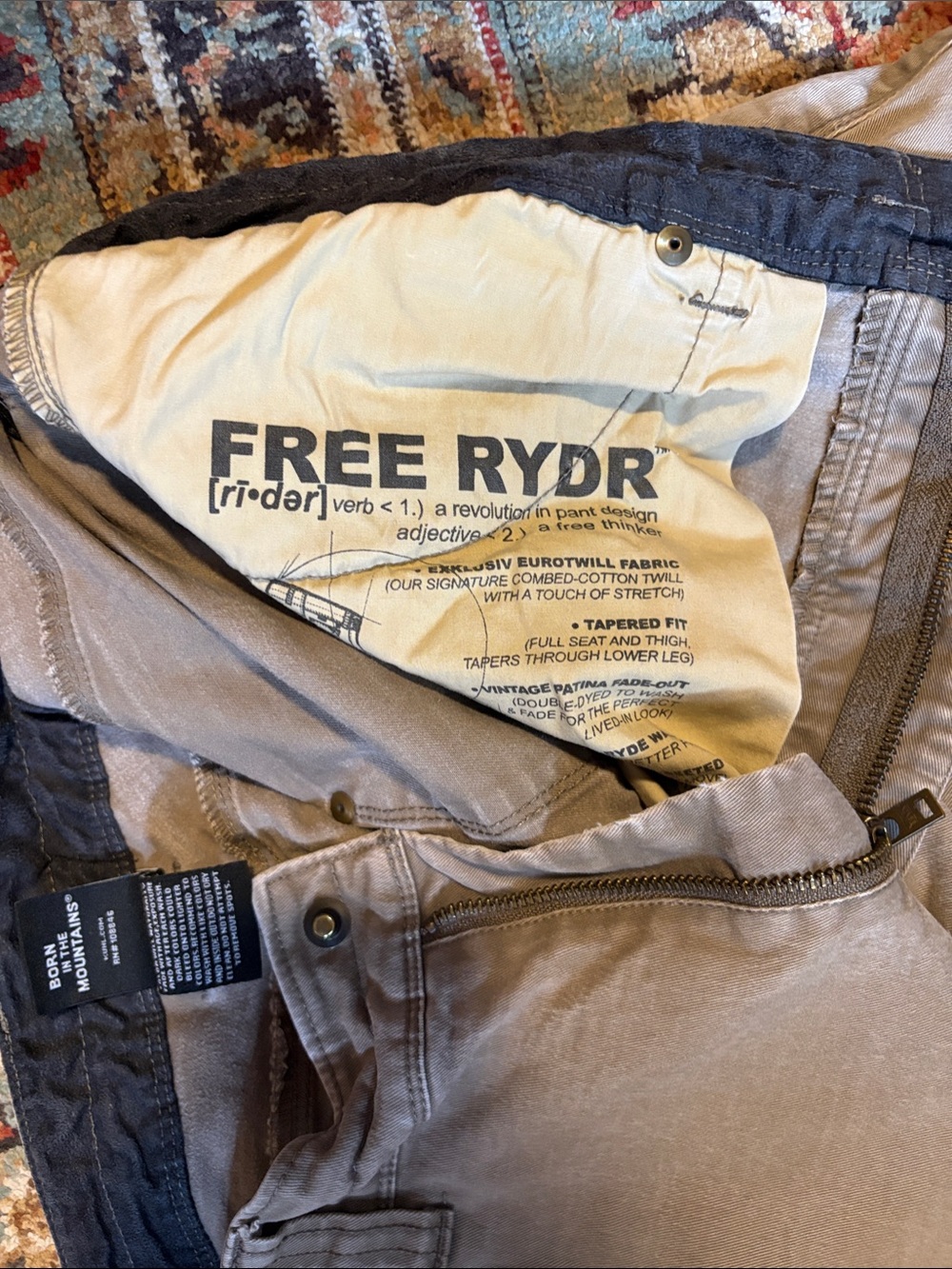 Kuhl Free Rydr Men's Chinos in Taupe